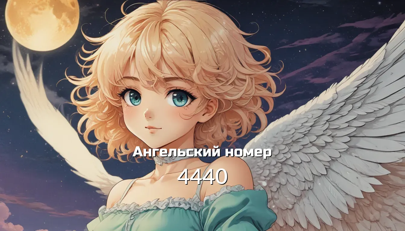 Понимание значения ангельского числа 4440